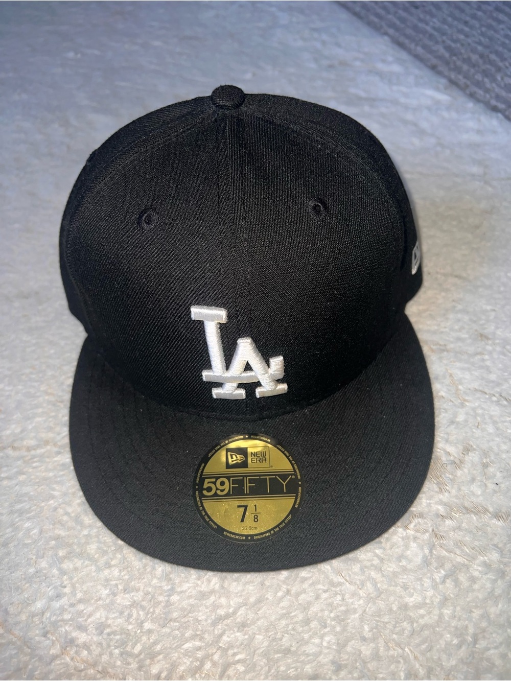 New Era Black Los Angeles Dodgers 59FIFTY Fitted Cap